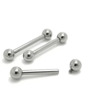 Piercing Mamilo Rosca Interna Titânio